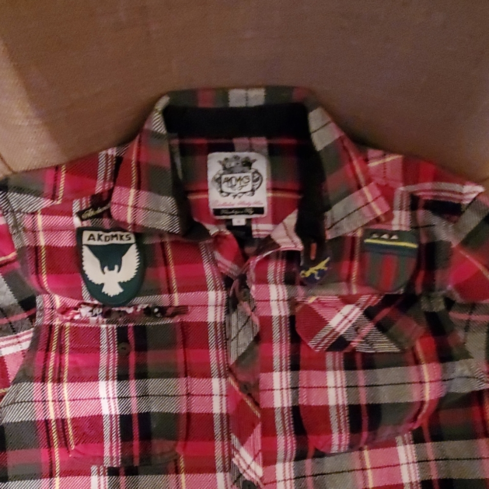 Button down, 100% cotton shirt.